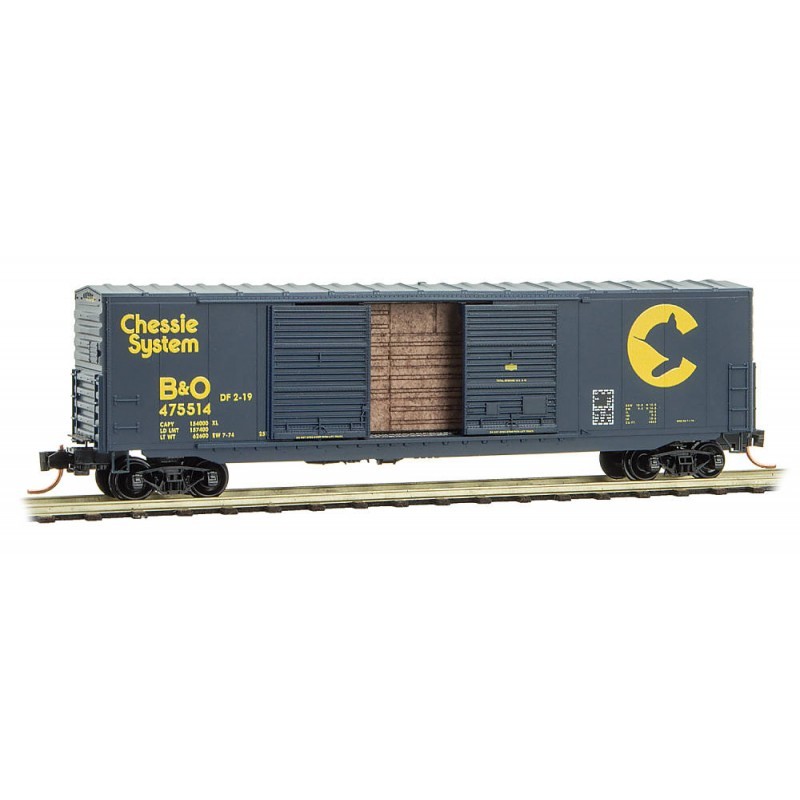 N 50' Std Box Car Dbl Doors BO Nr 475514