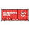 HO 20' smooth side Container Manchester Liners