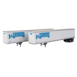 HO 53' Stoughton Trailer 2-Pack - MS Carrier