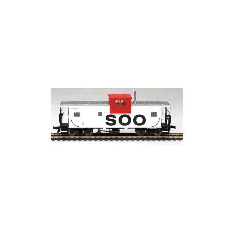 HO Extended Vision Caboose Soo Line Occ. Original