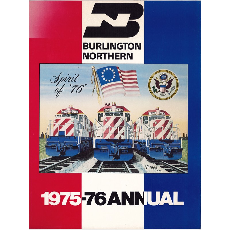 Burlington Northern 1975-76 Annual